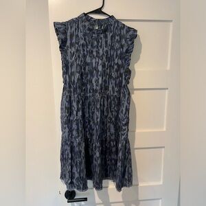 Anthropology super soft jean dress size small